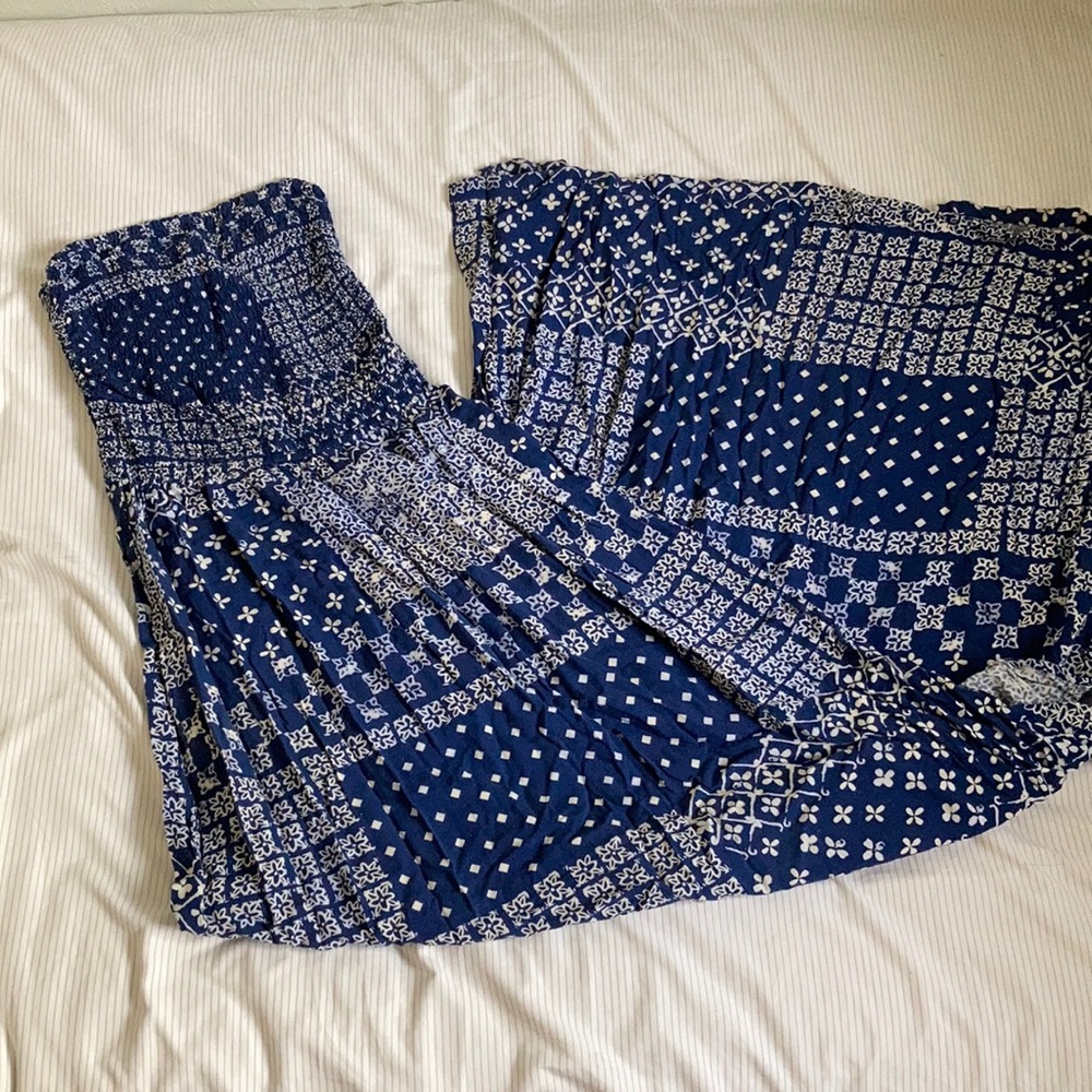 Hollister bandeau maxi dress